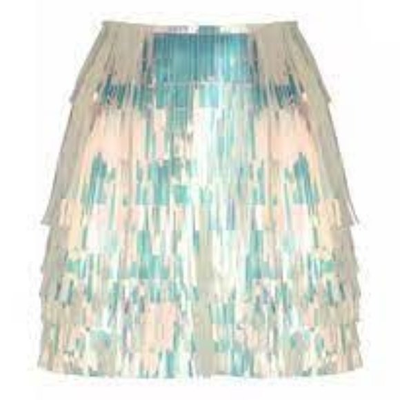 Dolce & Gabbana Holographic Tassel Mini Skirt - Picture 7 of 7